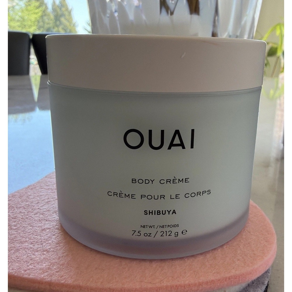 OUAI Body Cream,‎ Shibuya Whipped Body Cream  Sulfate Free Skin Care 7.5 Oz
